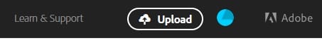 Adobe upload