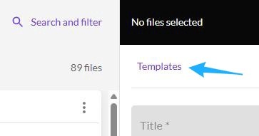 Getty template