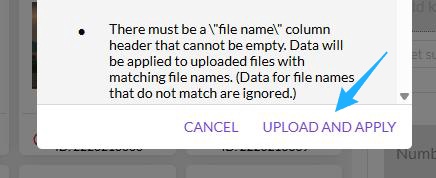 Getty upload and apply